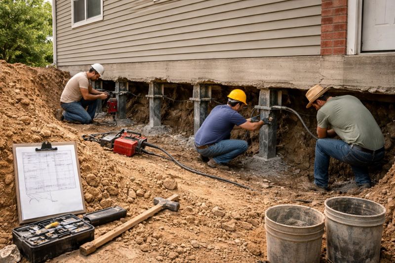 Top Concrete Foundation Repair Companies in Iowa City, IA